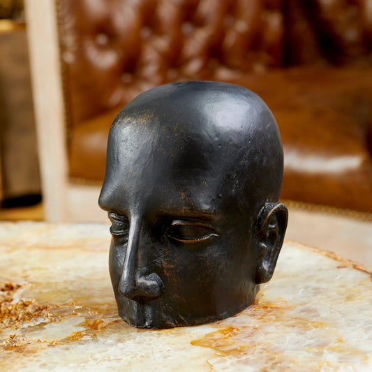Off the Top Sculpture by Cyan Design in old world. Made from iron in a modern style.