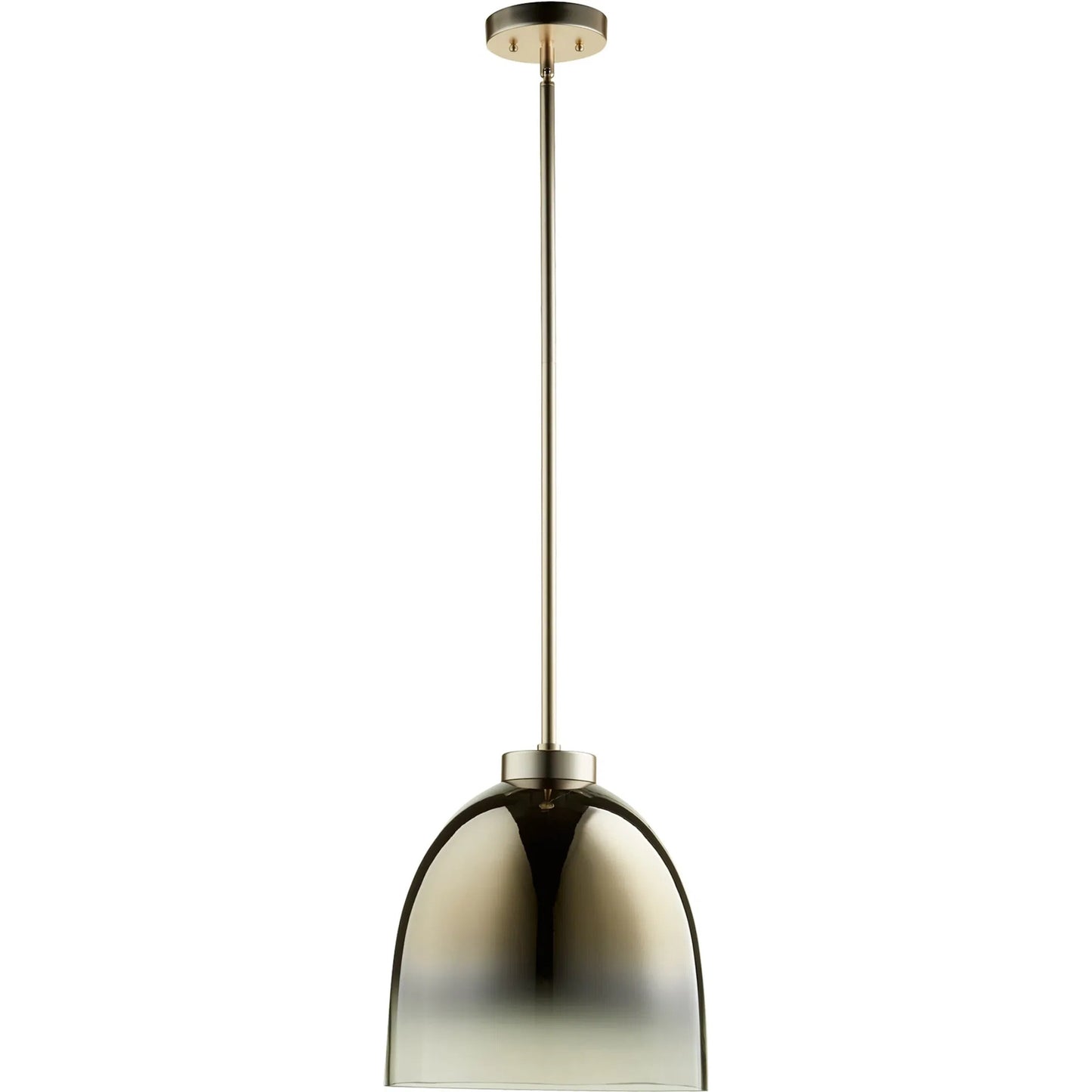 004 S-256809 | Primary Silo | Parlor Pendant by Cyan Design in satin gold. Made from iron, light gold ombre glass in a modern style.