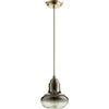 Satin Gold / Light Gold Ombre Glass