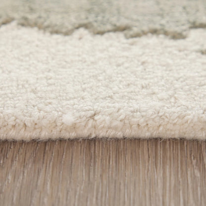 Kendall KDL8A62F Rug by Feizy in ivory, blue, gray. Made from viscose, wool in a unique style.