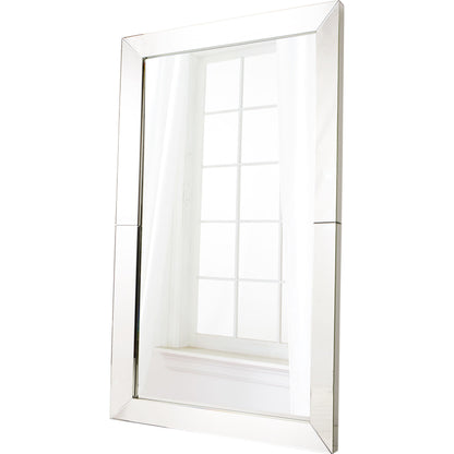 Look in Mirror by Cyan Design in clear. Made from wood, mirrored glass in a modern style.