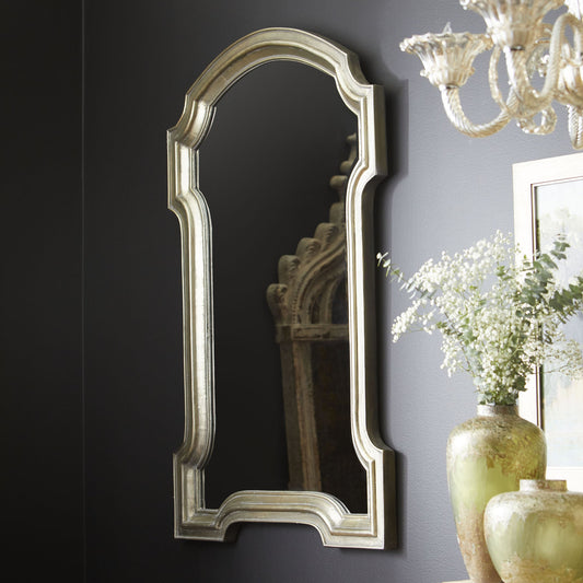 Baird Mirror by Cyan Design in silver oxide. Made from wood, mirrored glass in a cottage & farmhouse style.