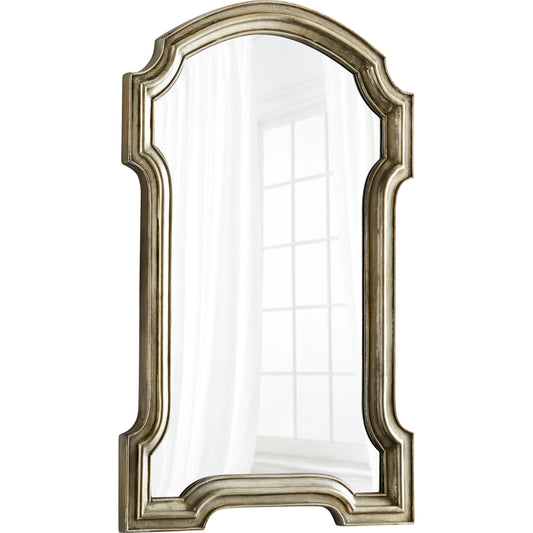Baird Mirror by Cyan Design in silver oxide. Made from wood, mirrored glass in a cottage & farmhouse style.