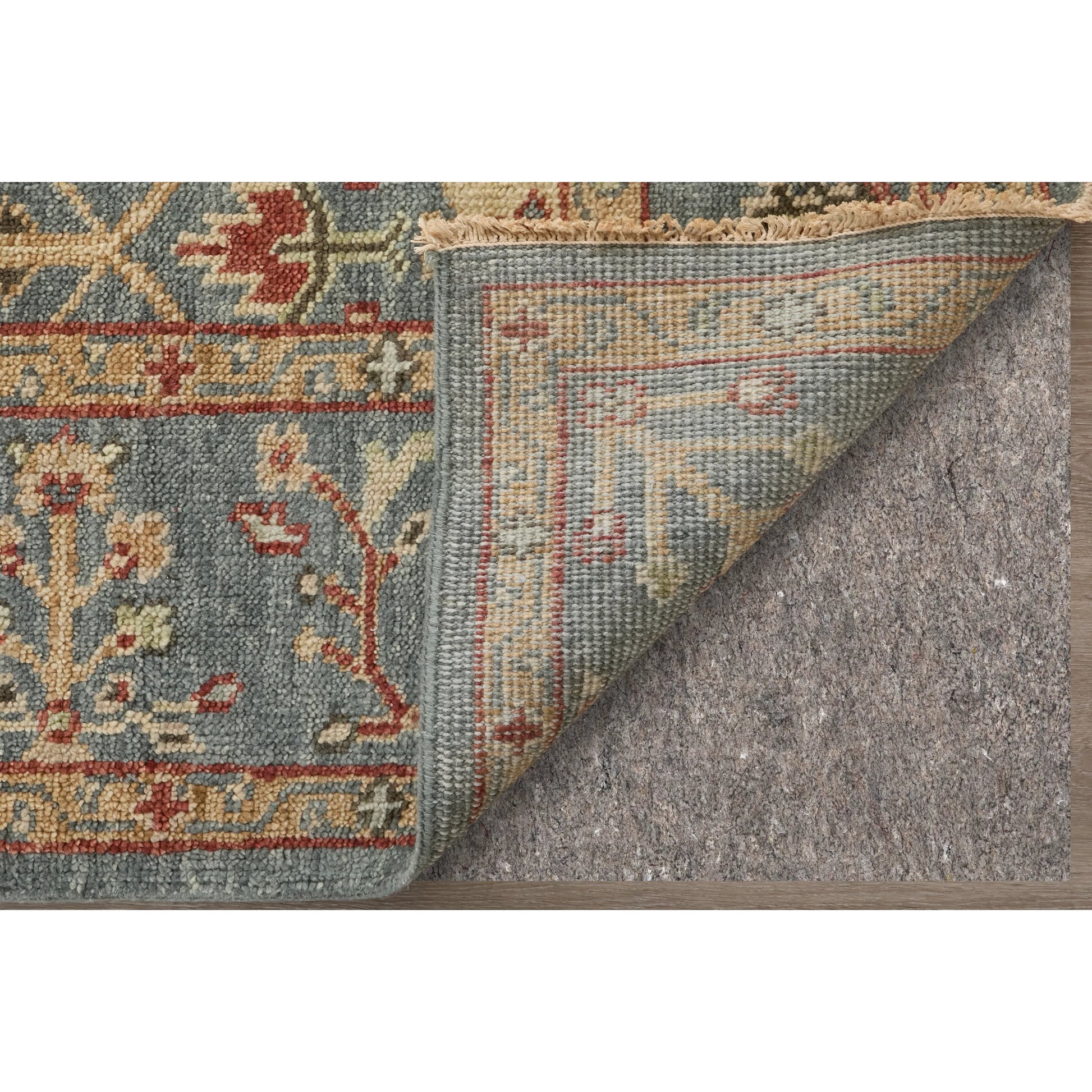 Carrington Traditional Oriental Rug - 6499F by Feizy in blue, red, gold. Made from wool in a unique style.