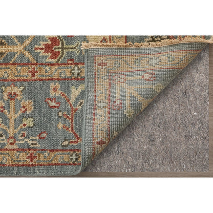 Carrington Traditional Oriental Rug - 6499F by Feizy in blue, red, gold. Made from wool in a unique style.