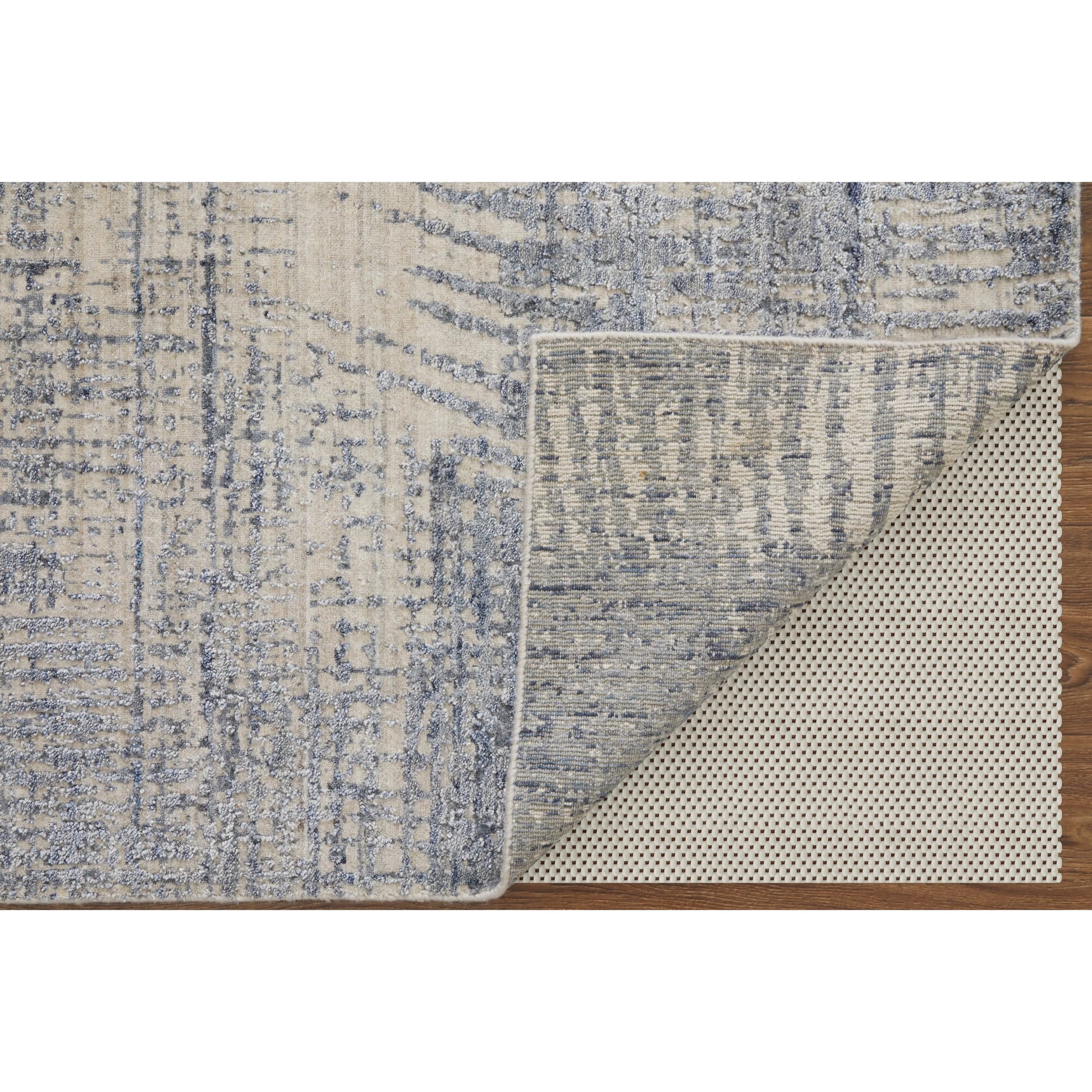 Eastfield Rug - 69AIF by Feizy in blue, ivory, gray. Made from wool, viscose in a unique style.