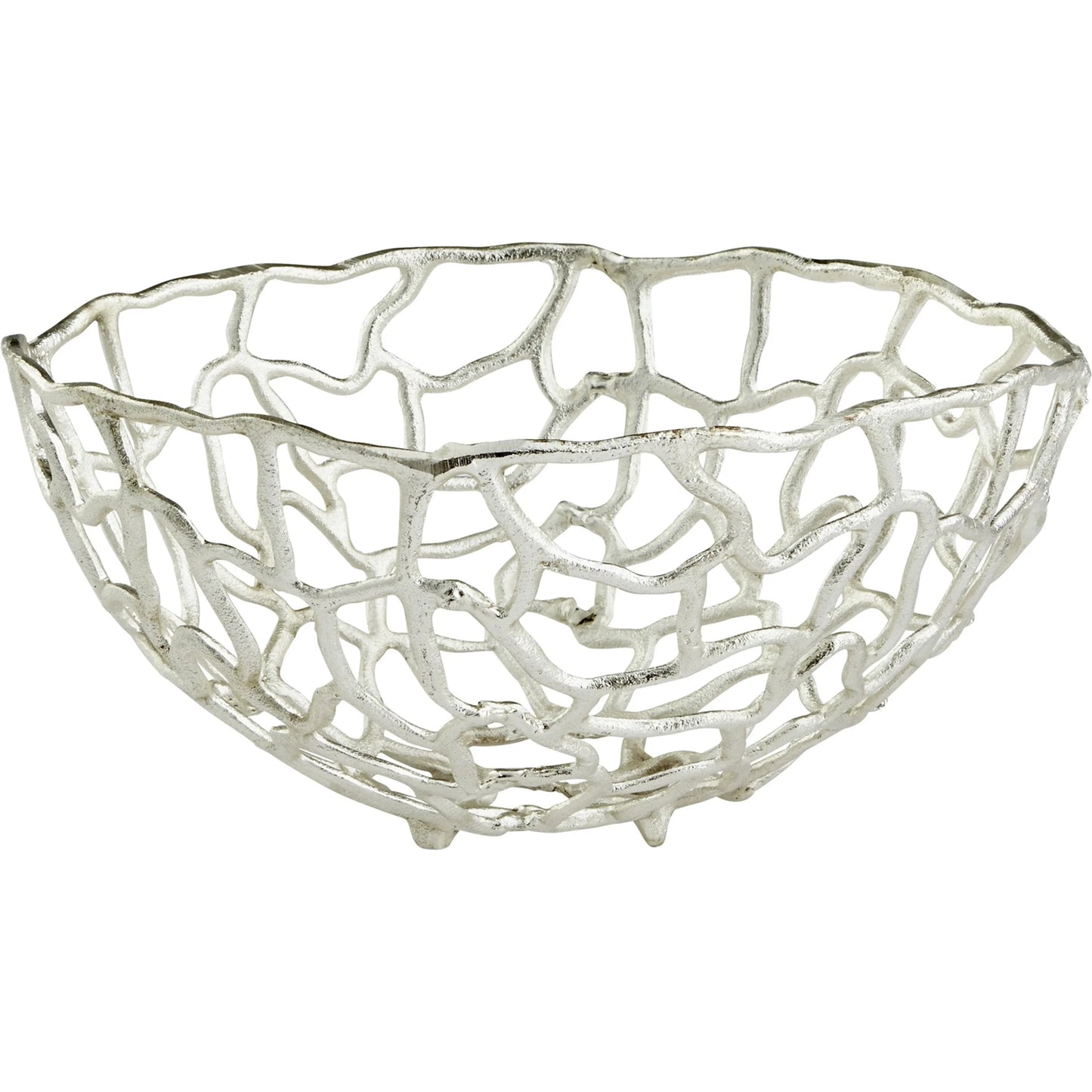 003 S-255493 | Primary Silo | Enigma Container by Cyan Design in silver. Made from aluminum in a modern style.