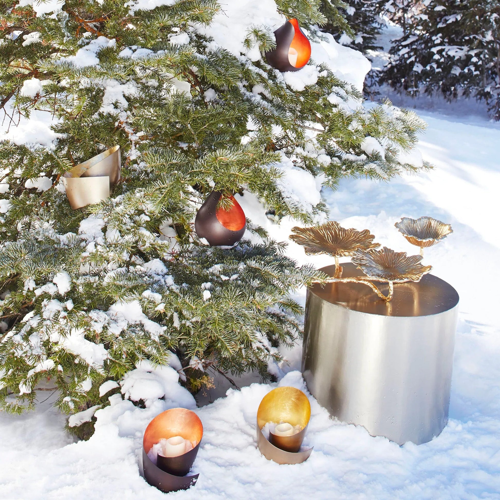 Mars Candleholder by Cyan Design. Made from iron in a modern style.