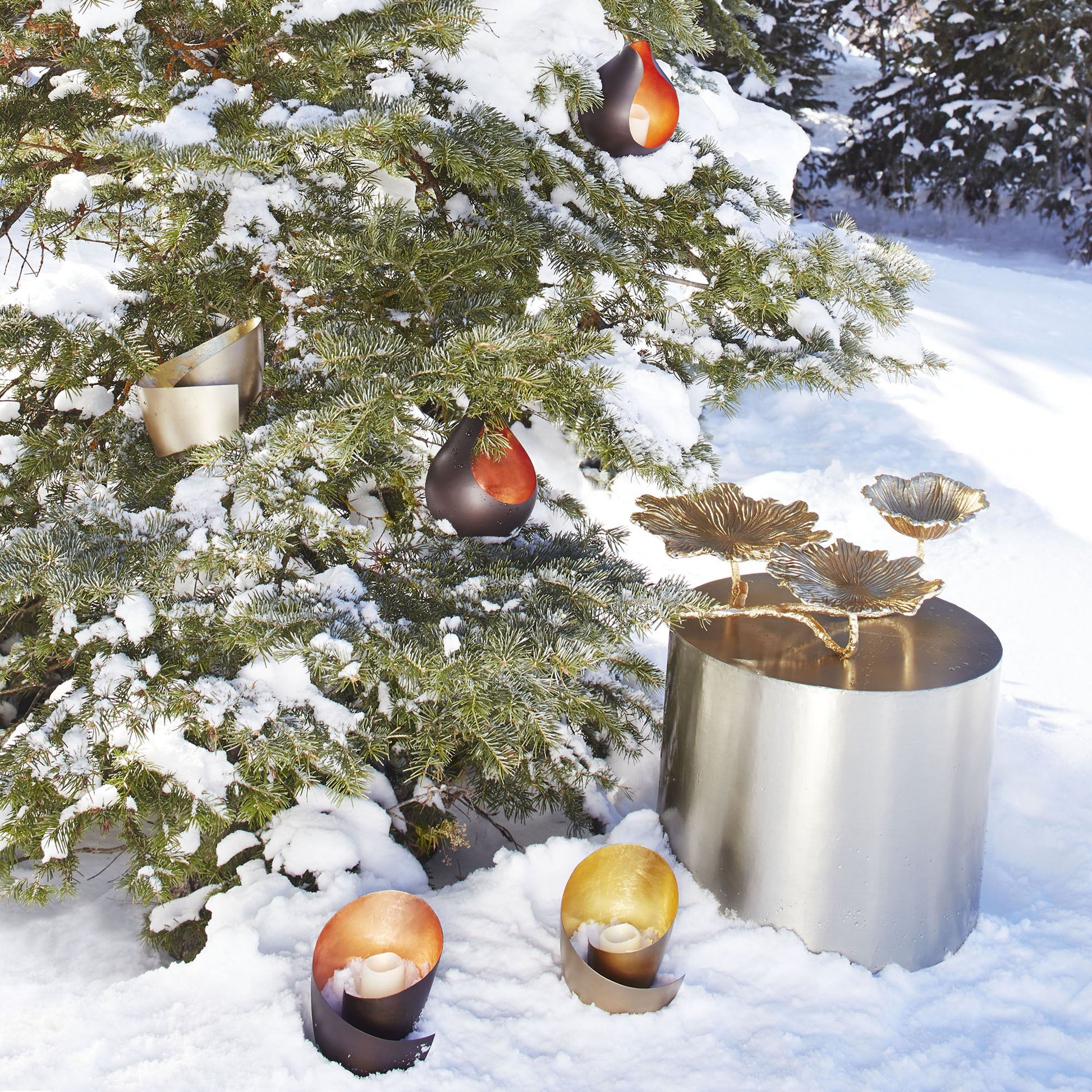 Mars Candleholder by Cyan Design. Made from iron in a modern style.