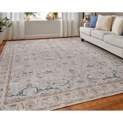 Pasha Transitional Ikat Rug - 39M4F by Feizy. Made from polyester in a unique style.