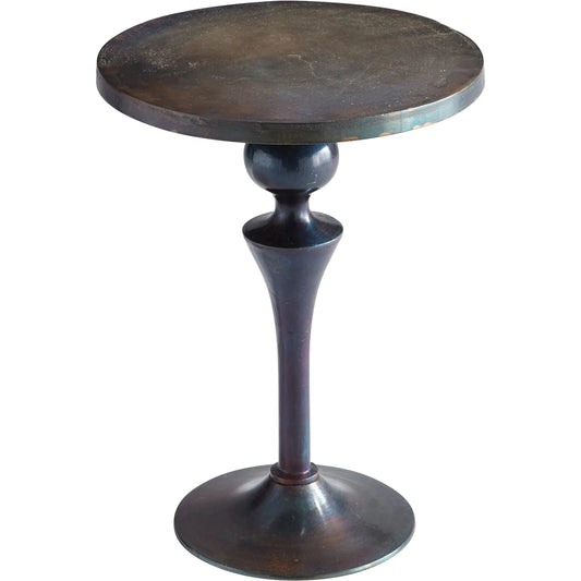 001 S-255817 | Primary Silo | Gully Side Table by Cyan Design. Made from aluminum in a rustic style.