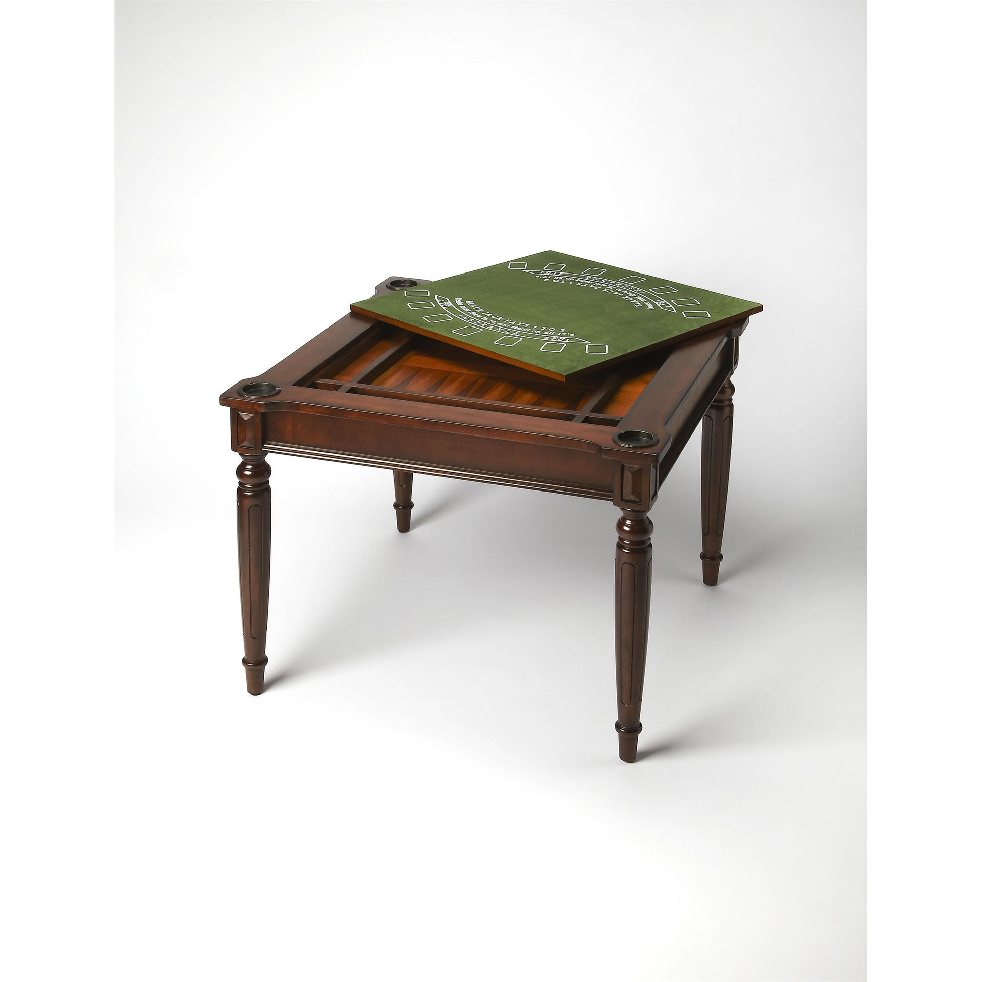 Vincent Multi-Game Card Table by Butler Specialty Company. Made from unique in a traditional style.
