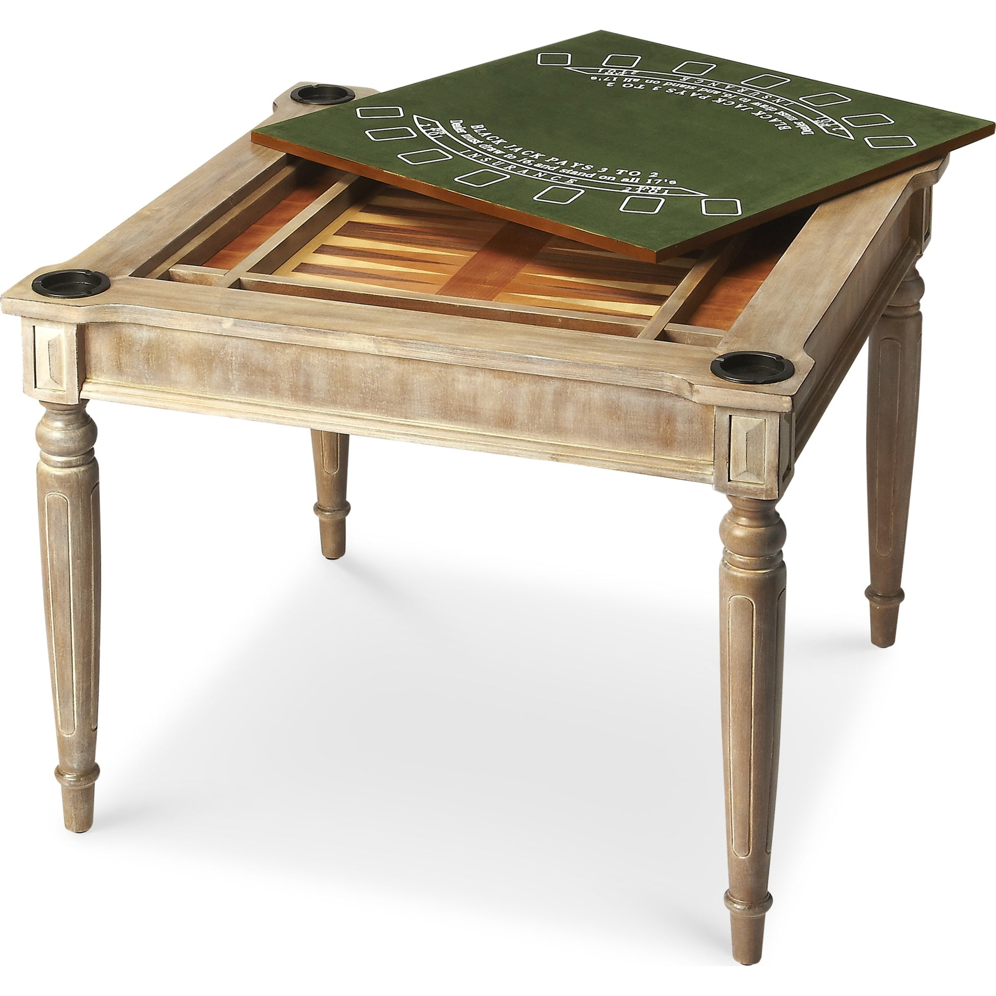 Vincent Multi-Game Card Table by Butler Specialty Company. Made from unique in a traditional style.