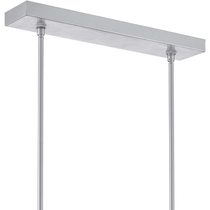 Valerio Chandelier by Currey and Company in silver leaf. Made from metal, optic crystal in a modern style.