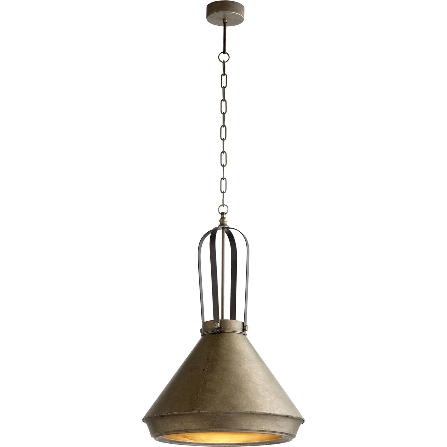 002 S-255803 | Primary Silo | Grayling Pendant by Cyan Design in canyon bronze. Made from iron in a cottage & farmhouse style.
