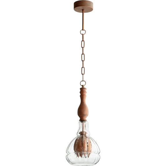 Cressent Pendant by Cyan Design in copper. Made from iron, glass in a cottage & farmhouse style.