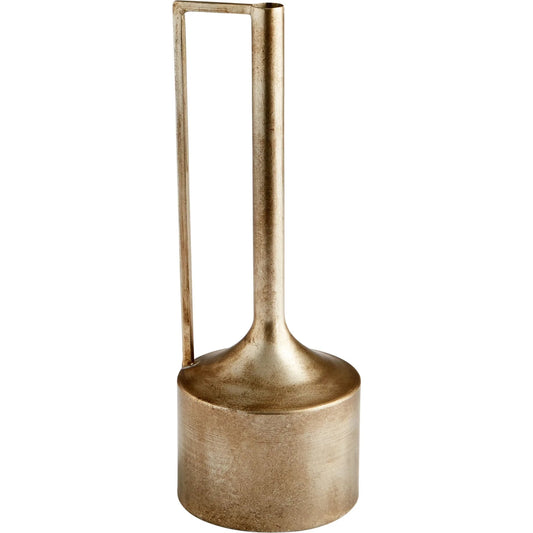 Hanging Around Vase by Cyan Design in bronze. Made from iron in a modern style.