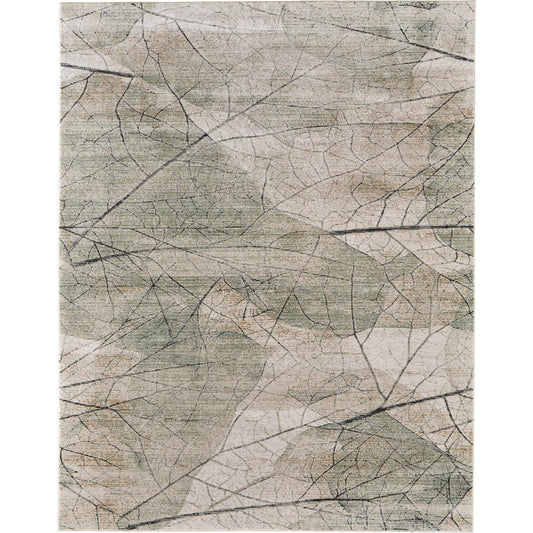 Sonora SNR39U8F Rug by Feizy in green, tan, ivory. Made from polypropylene, polyester, viscose in a unique style.