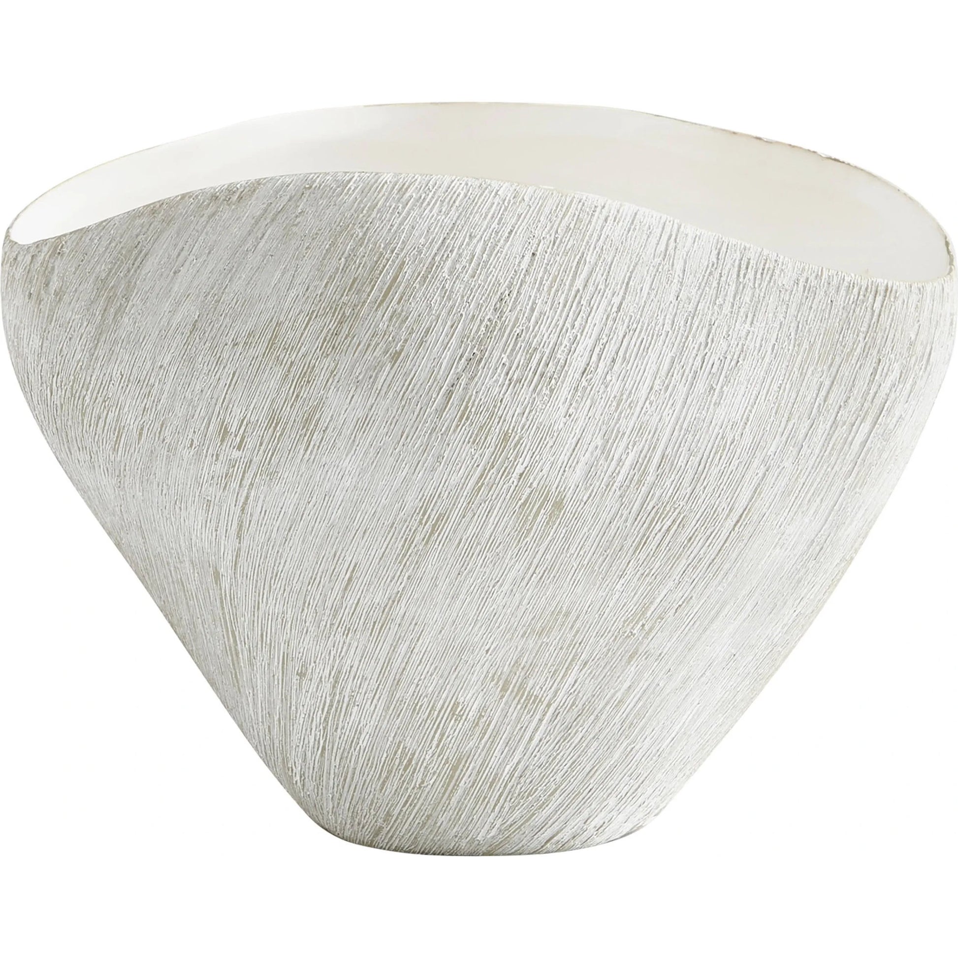 Selena Vase by Cyan Design in natural stone. Made from ceramic in a modern style.