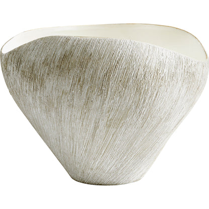 Selena Vase by Cyan Design in natural stone. Made from ceramic in a modern style.