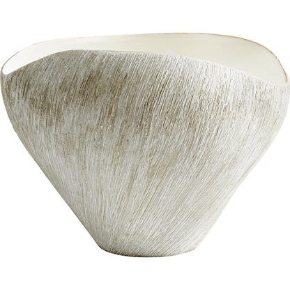 Selena Vase by Cyan Design in natural stone. Made from ceramic in a modern style.