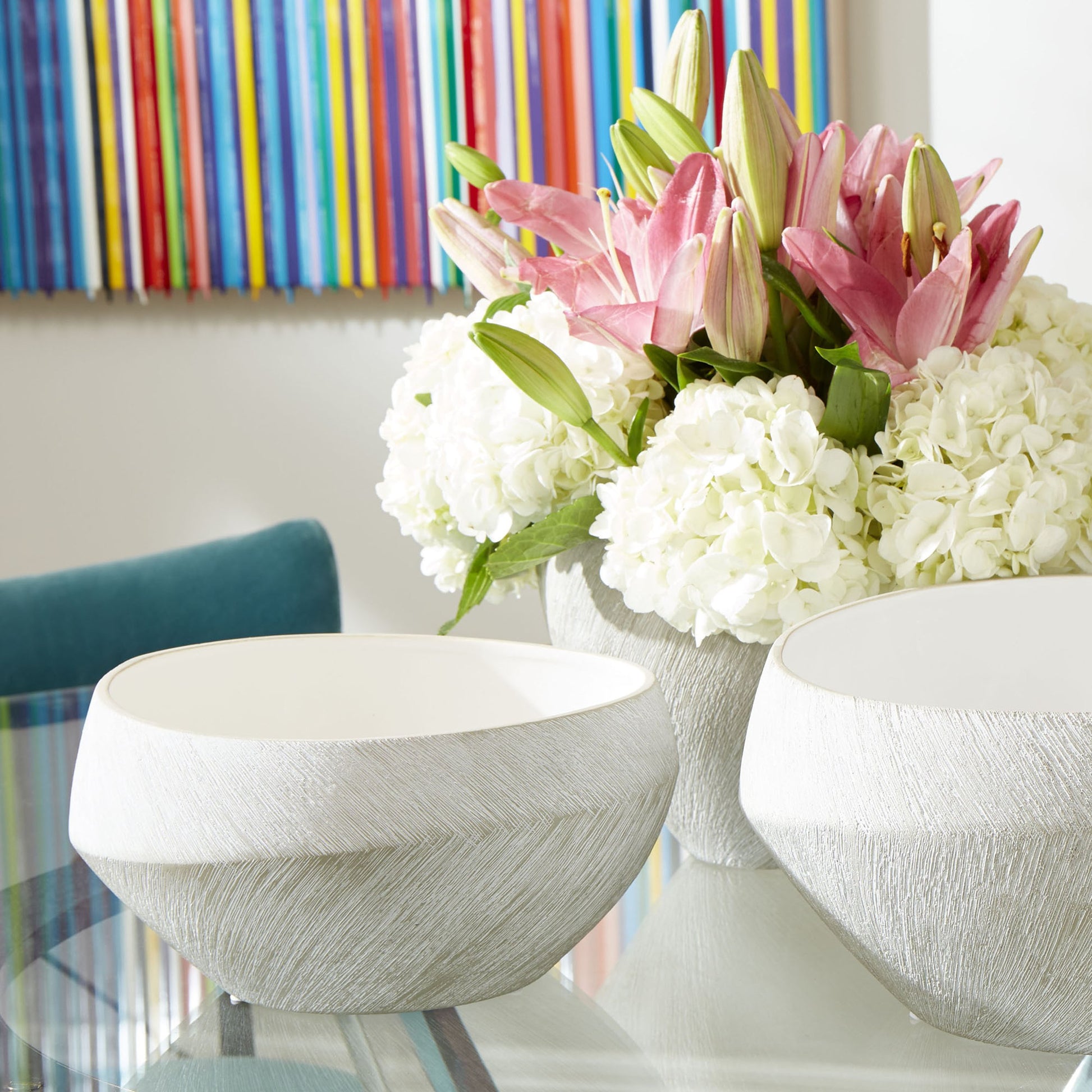 Selena Basin Planter by Cyan Design in natural stone. Made from ceramic in a modern style.