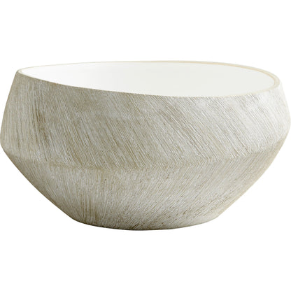 Selena Basin Planter by Cyan Design in natural stone. Made from ceramic in a modern style.