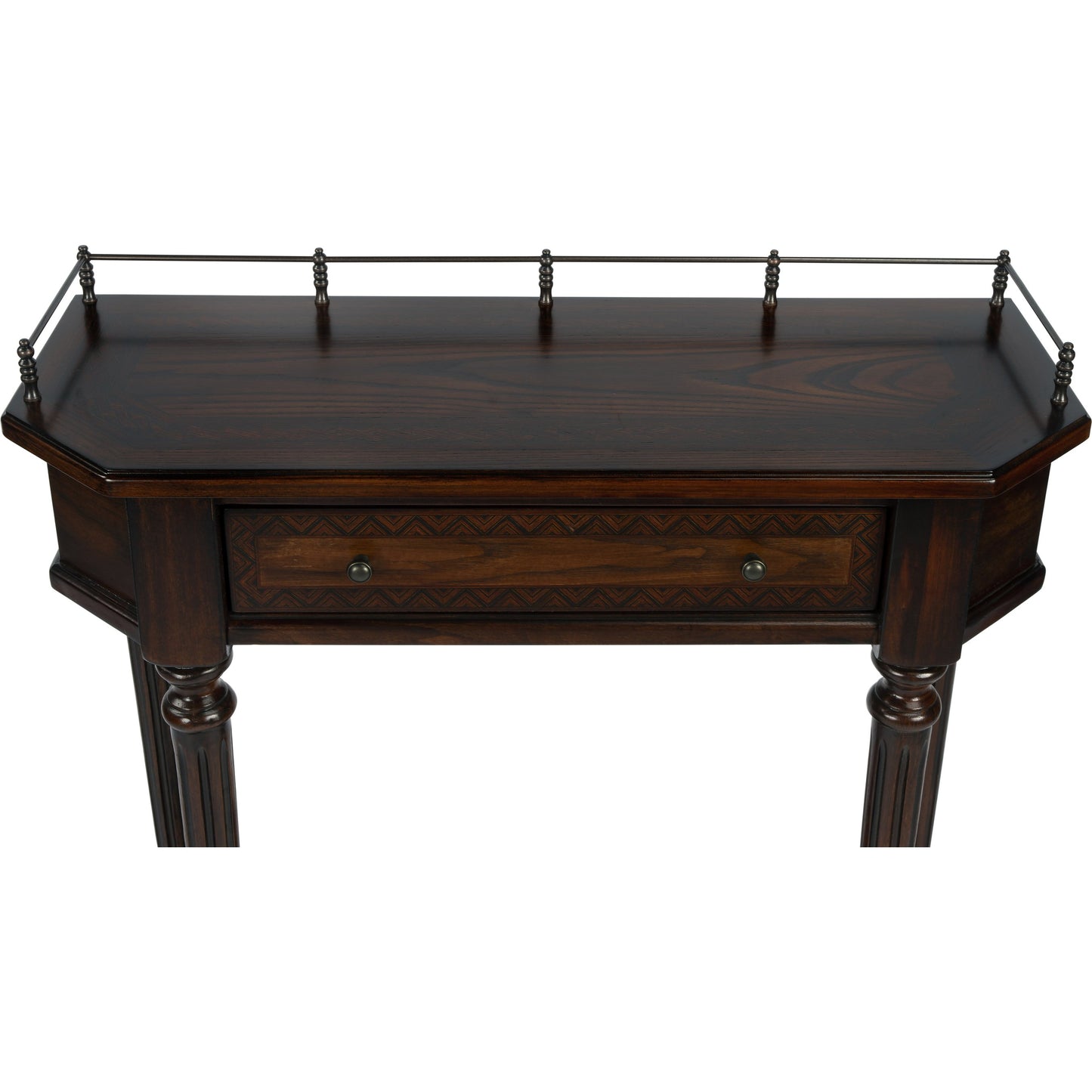 021 O-BUTLER-883024 | Additional Silo | Charleston Console Table by Butler Specialty Company. Made from poplar solids, mdf, ash, mahogany veneers in a traditional style.