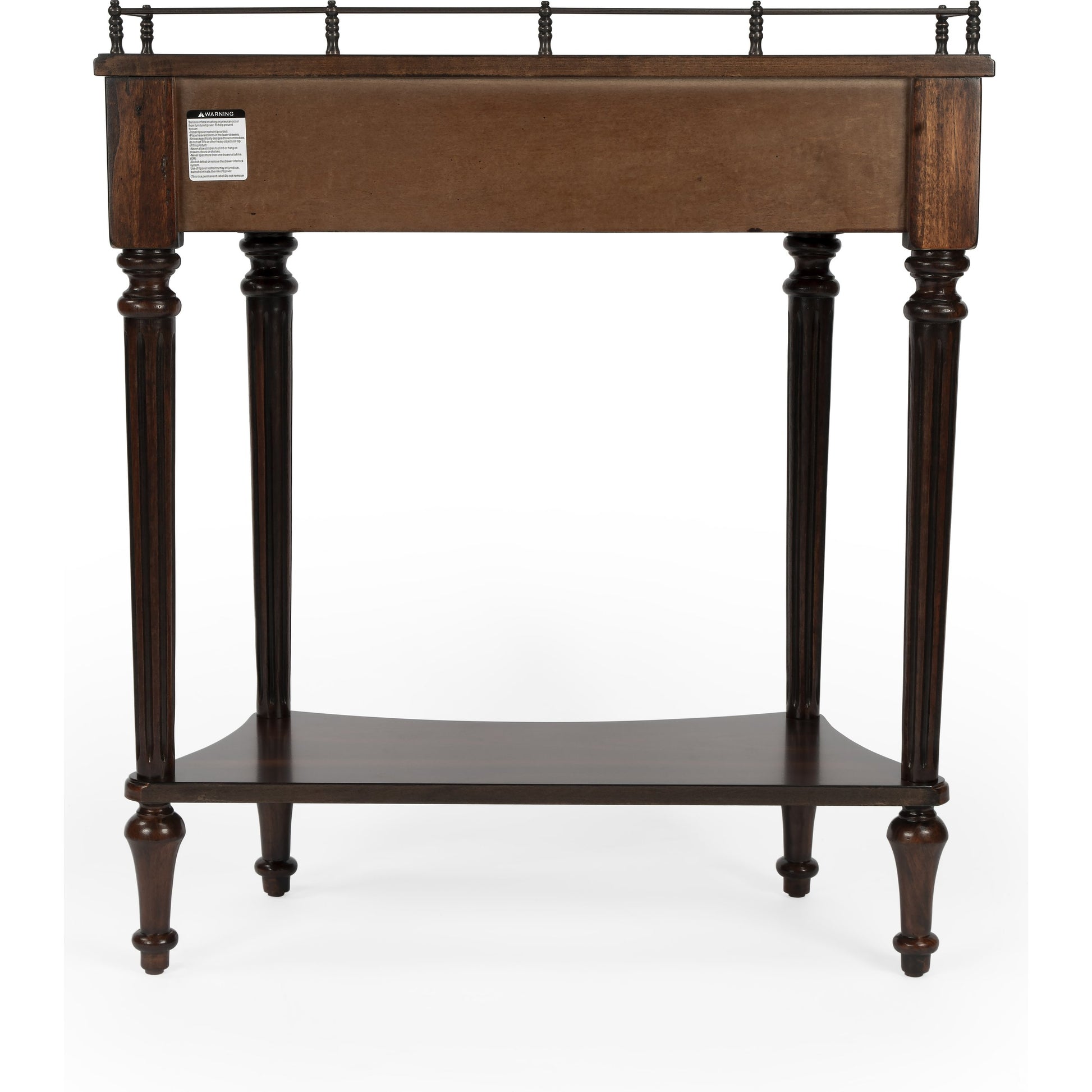 Charleston Console Table by Butler Specialty Company. Made from poplar solids, mdf, ash, mahogany veneers in a traditional style.
