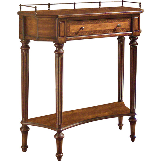 Charleston Console Table by Butler Specialty Company. Made from poplar solids, mdf, ash, mahogany veneers in a traditional style.