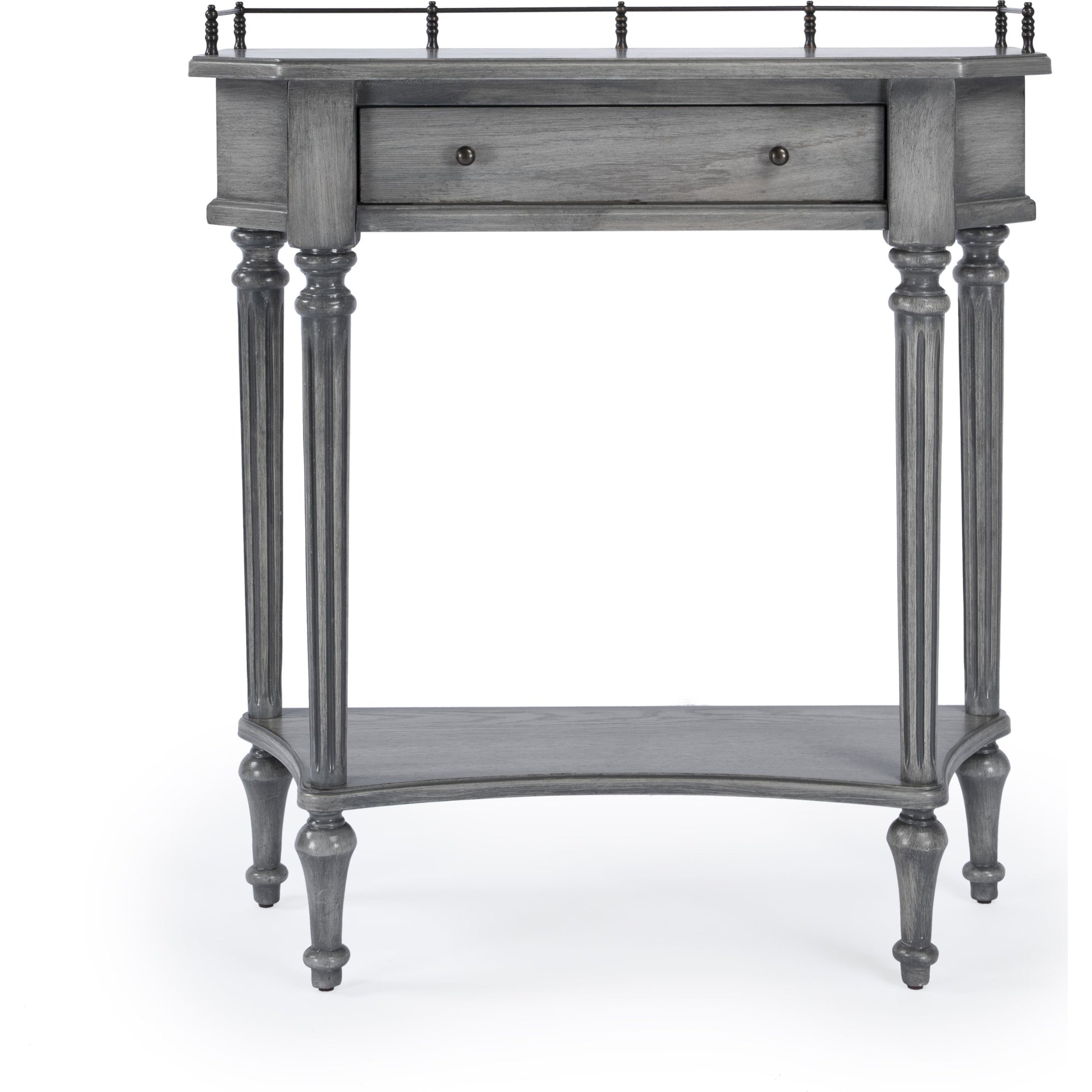 Charleston Console Table by Butler Specialty Company. Made from poplar solids, mdf, ash, mahogany veneers in a traditional style.