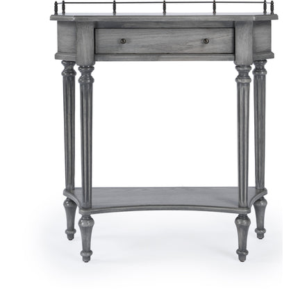 Charleston Console Table by Butler Specialty Company. Made from poplar solids, mdf, ash, mahogany veneers in a traditional style.