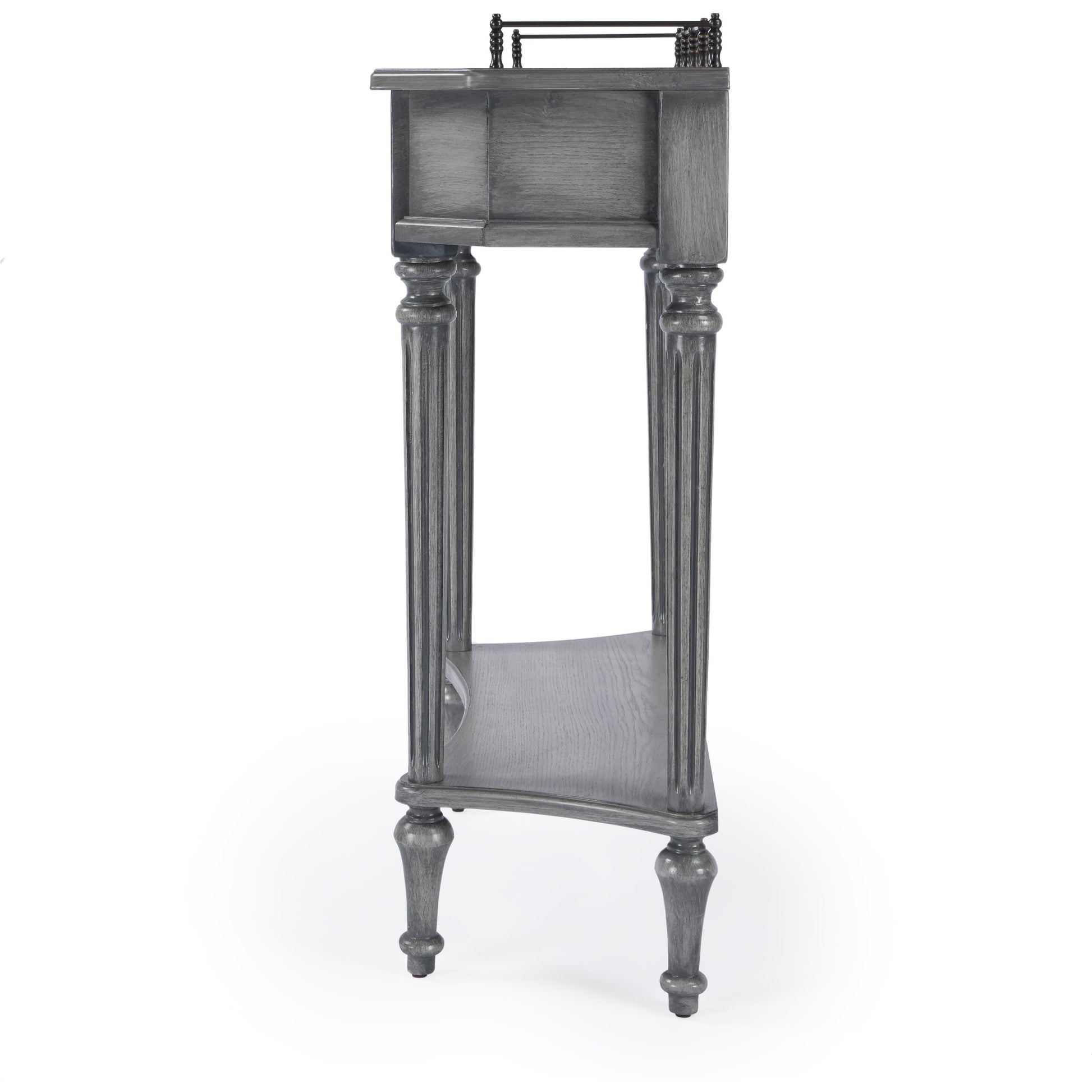 Charleston Console Table by Butler Specialty Company. Made from poplar solids, mdf, ash, mahogany veneers in a traditional style.