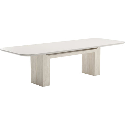 Overlap Rectangle Dining Table by Caracole. Made from unique in a modern style.
