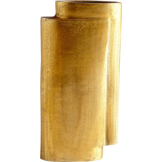 A Step up Vase by Cyan Design. Made from aluminum in a modern style.
