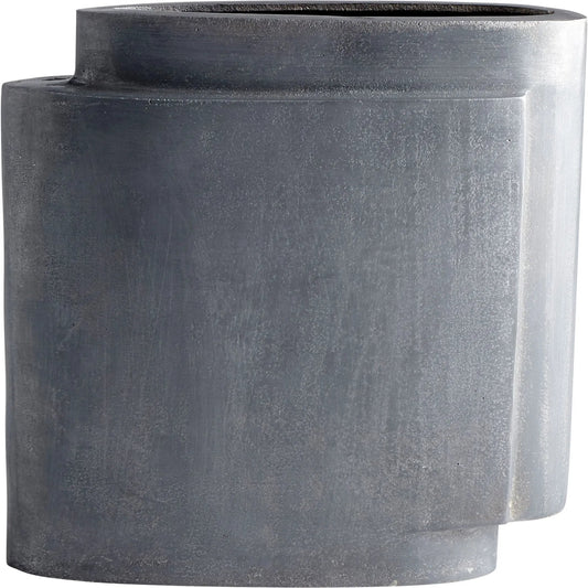 A Step up Vase by Cyan Design. Made from aluminum in a modern style.