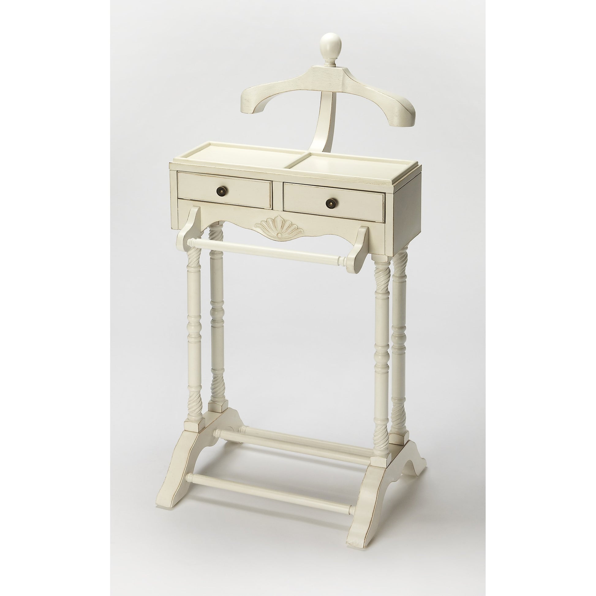 Petrov Valet by Butler Specialty Company. Made from rubberwood, poplar hardwood solids, mdf, cherry veneer in a traditional style.