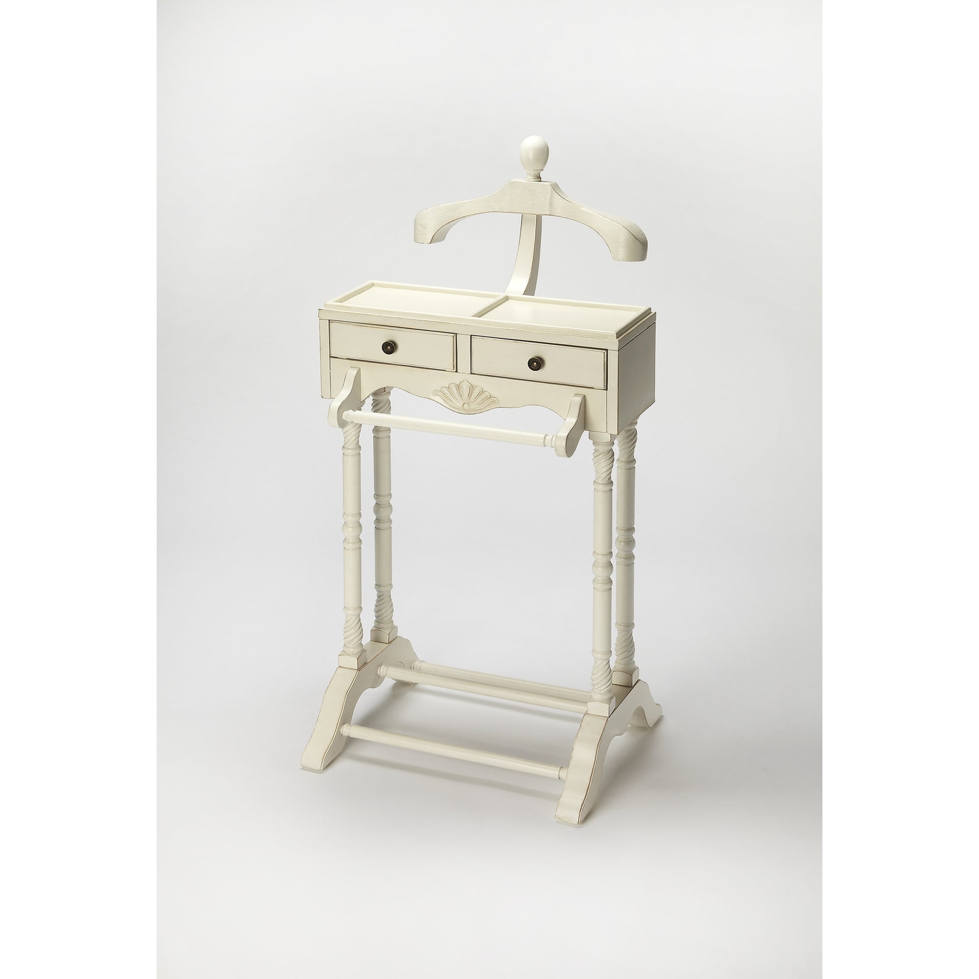 Petrov Valet by Butler Specialty Company. Made from rubberwood, poplar hardwood solids, mdf, cherry veneer in a traditional style.