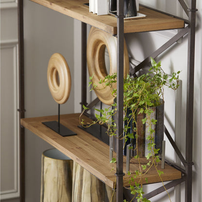 Osiris Vase by Cyan Design in charcoal gray, bronze. Made from ceramic in a modern style.