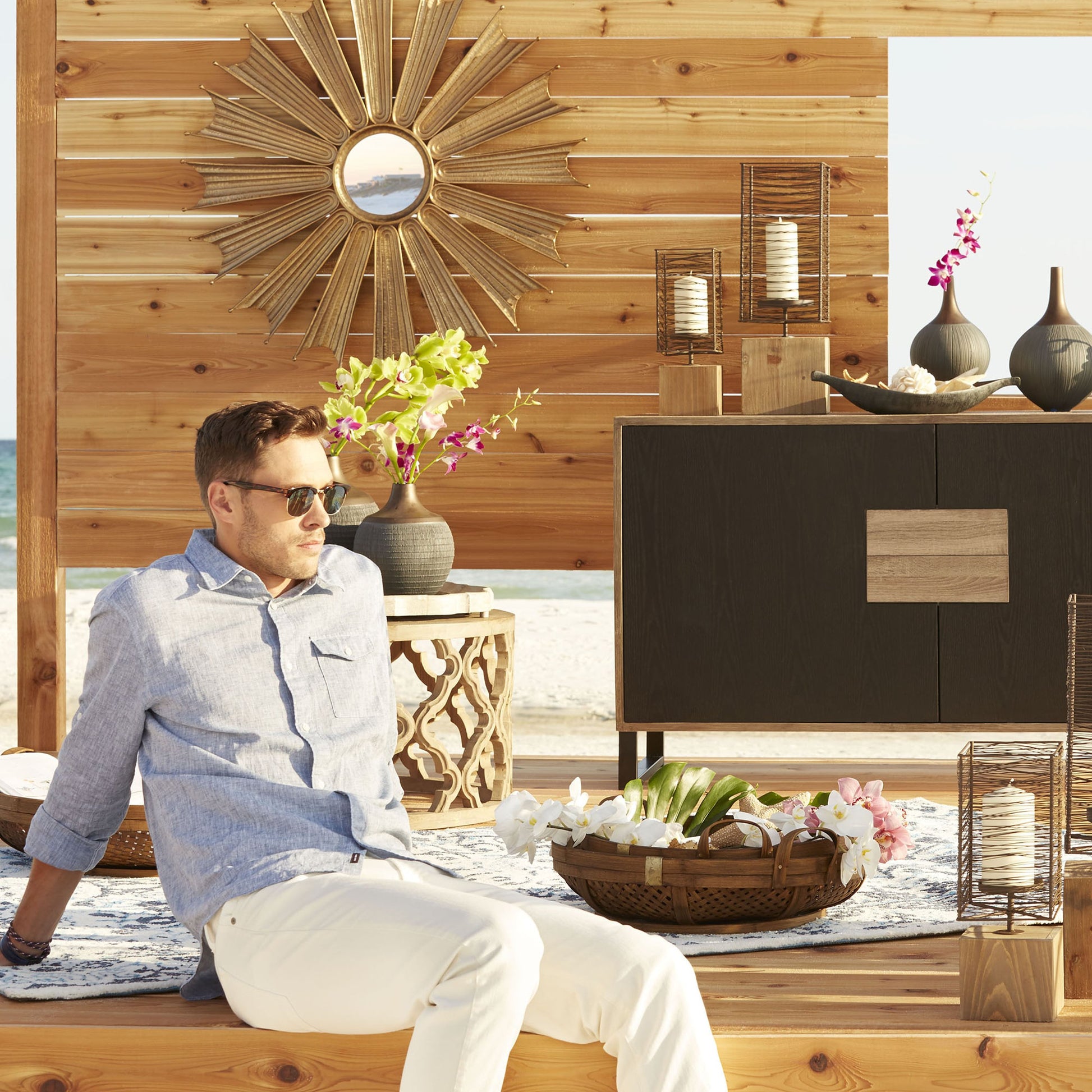 Osiris Vase by Cyan Design in charcoal gray, bronze. Made from ceramic in a modern style.