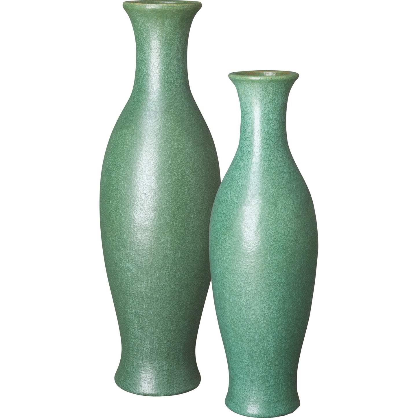 002 SR-697956 | Additional Silo | Mermaid Jar by Emissary USA in metallic mint and glossy glaze. Made from unique in a cottage & farmhouse style.