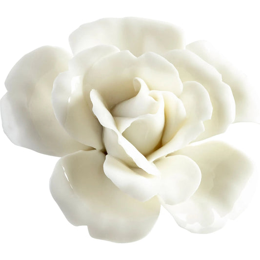 Blooming Parade Wall Decor by Cyan Design in off white glaze. Made from ceramic in a modern style.