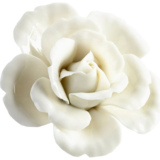 Blooming Parade Wall Decor by Cyan Design in off white glaze. Made from ceramic in a modern style.