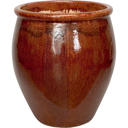 Lip Planter by Emissary USA in quin blue. Made from unique in a traditional style.