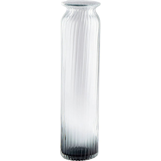 Waterfall Vase by Cyan Design in smoke. Made from glass in a modern style.