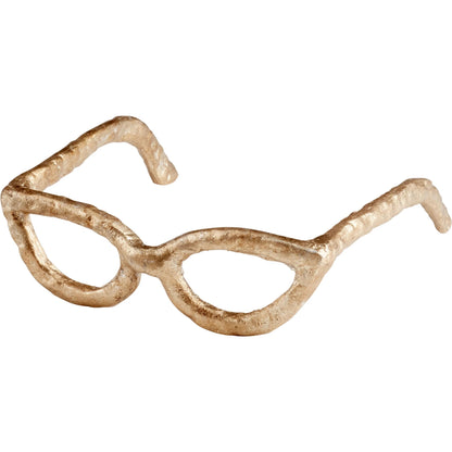 Cat Eyes Sculpture by Cyan Design. Made from iron in a modern style.