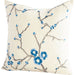 Cherry Blossom Pillow Cover by Cyan Design. Made from cotton in a modern style.