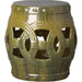 Eternity Garden Stool/Table by Emissary USA. Made from ceramic in a eclectic & global style.