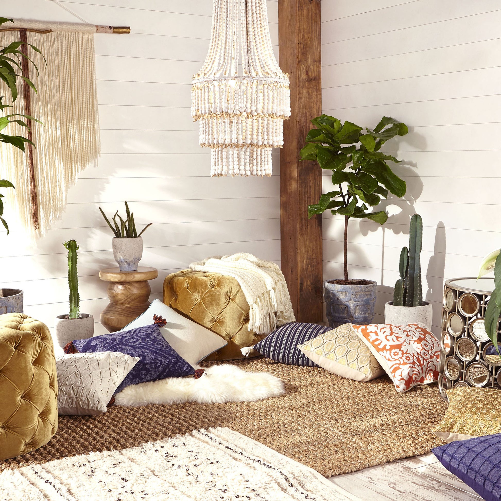 Terra Pillow Cover by Cyan Design. Made from cotton in a modern style.