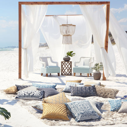 Lileth Pillow Cover by Cyan Design. Made from cotton in a transitional style.